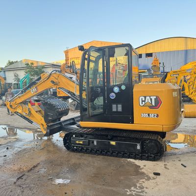 Precision and Fuel Savings Used Cat Excavator 305.5E for Material Handling