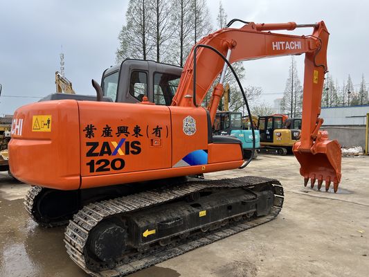 Used Hitachi ZX120 Excavator 12.2T with 0.52m³ Bucket Capacity