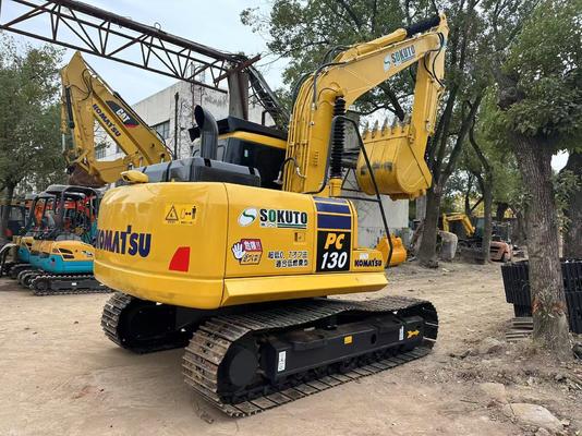 Used Komatsu PC130 Excavator 13 Ton with Turbocharged Engine